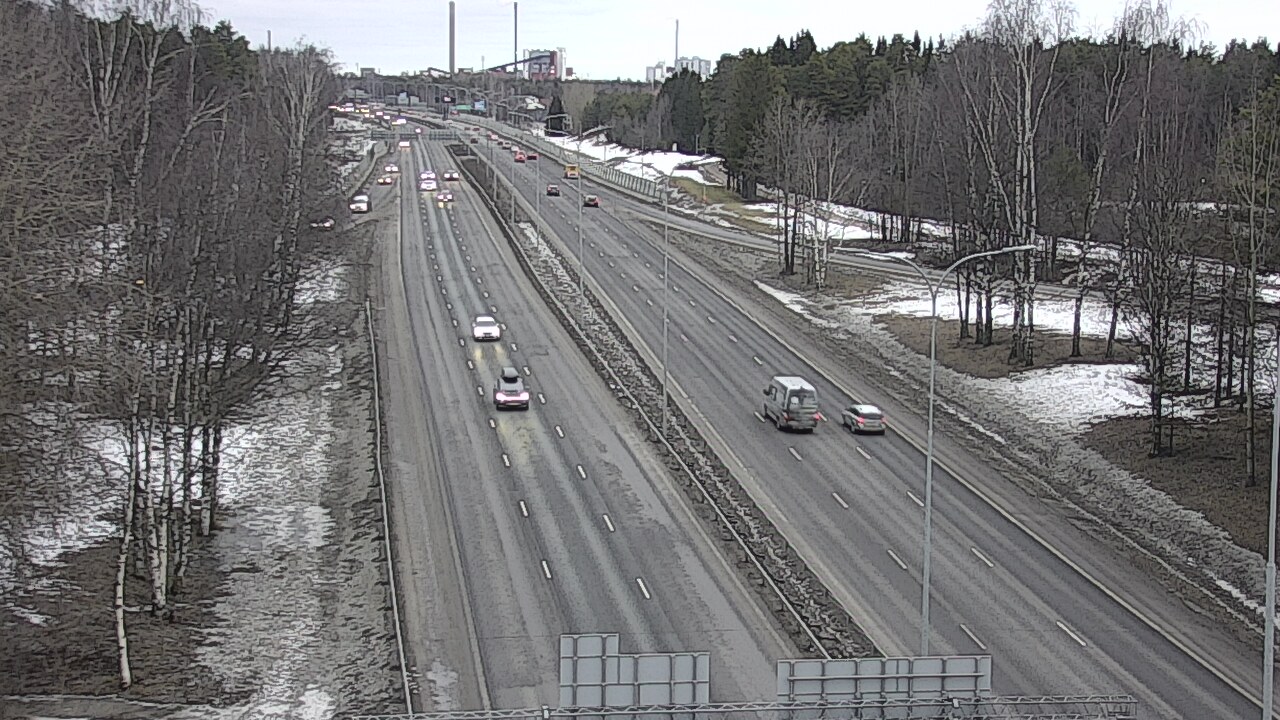 Kelikamerat Kuva Tie 4 Oulu, Kontinkangas, Oulu, Pohjois-Pohjanmaa