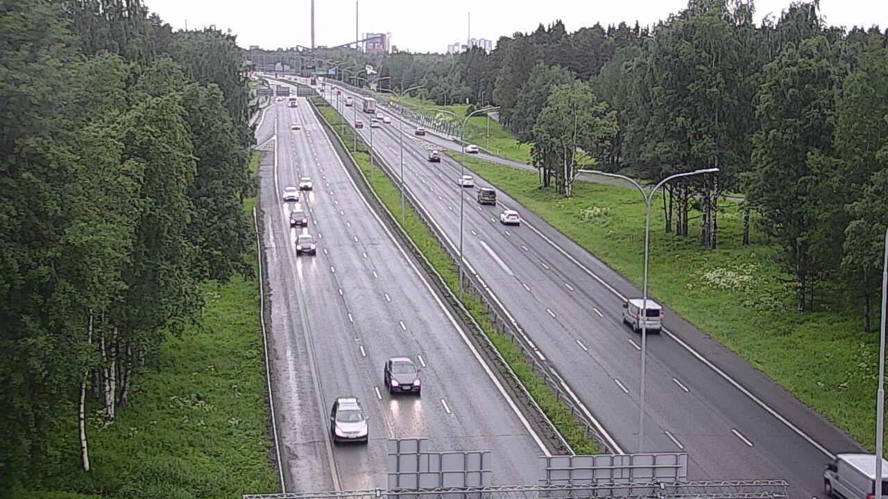 Kelikamerat Kuva Tie 4 Oulu, Kontinkangas, Oulu, Pohjois-Pohjanmaa