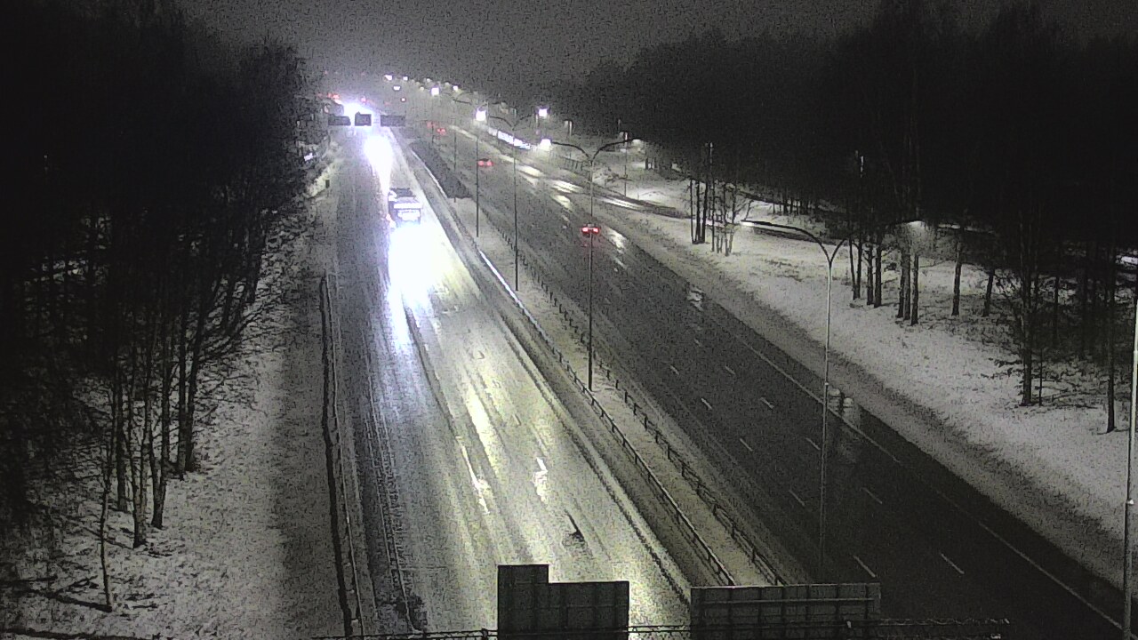 Weather Camera Image Road 4 Oulu, Kontinkangas, Oulu, Pohjois-Pohjanmaa