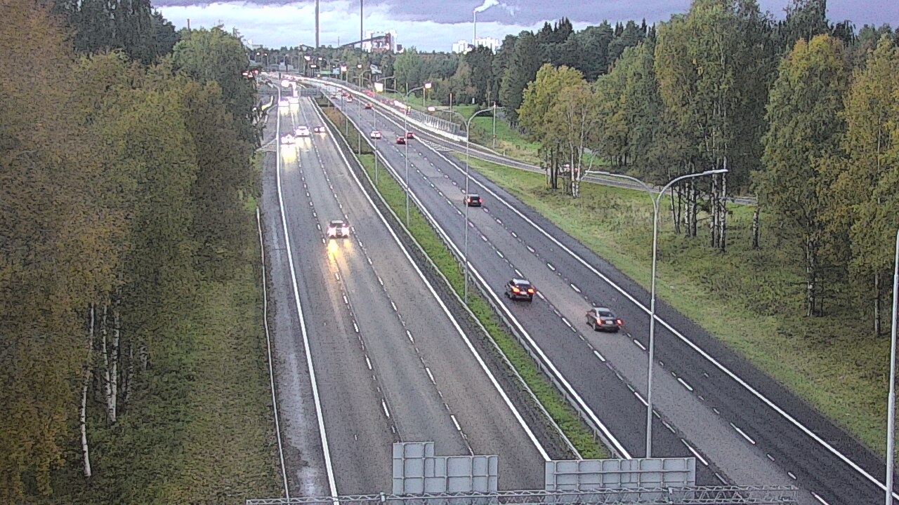 Kelikamerat Kuva Tie 4 Oulu, Kontinkangas, Oulu, Pohjois-Pohjanmaa