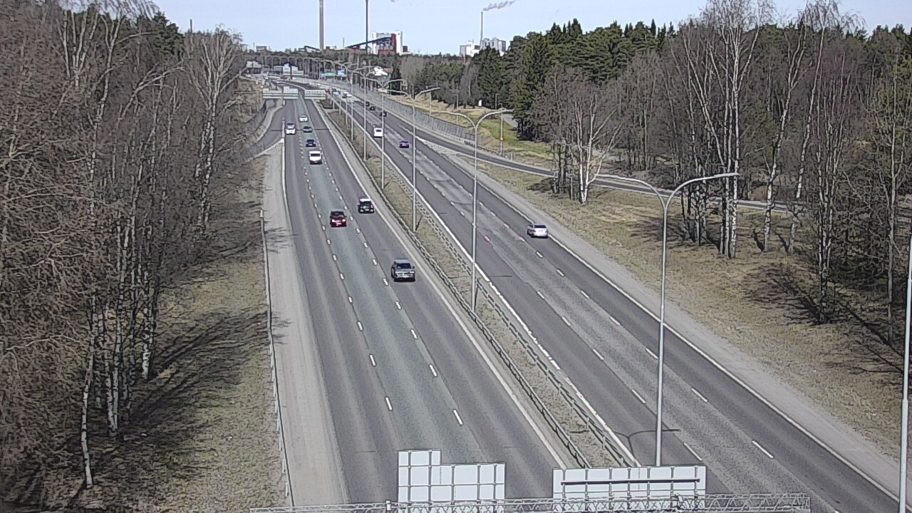 Kelikamerat Kuva Tie 4 Oulu, Kontinkangas, Oulu, Pohjois-Pohjanmaa