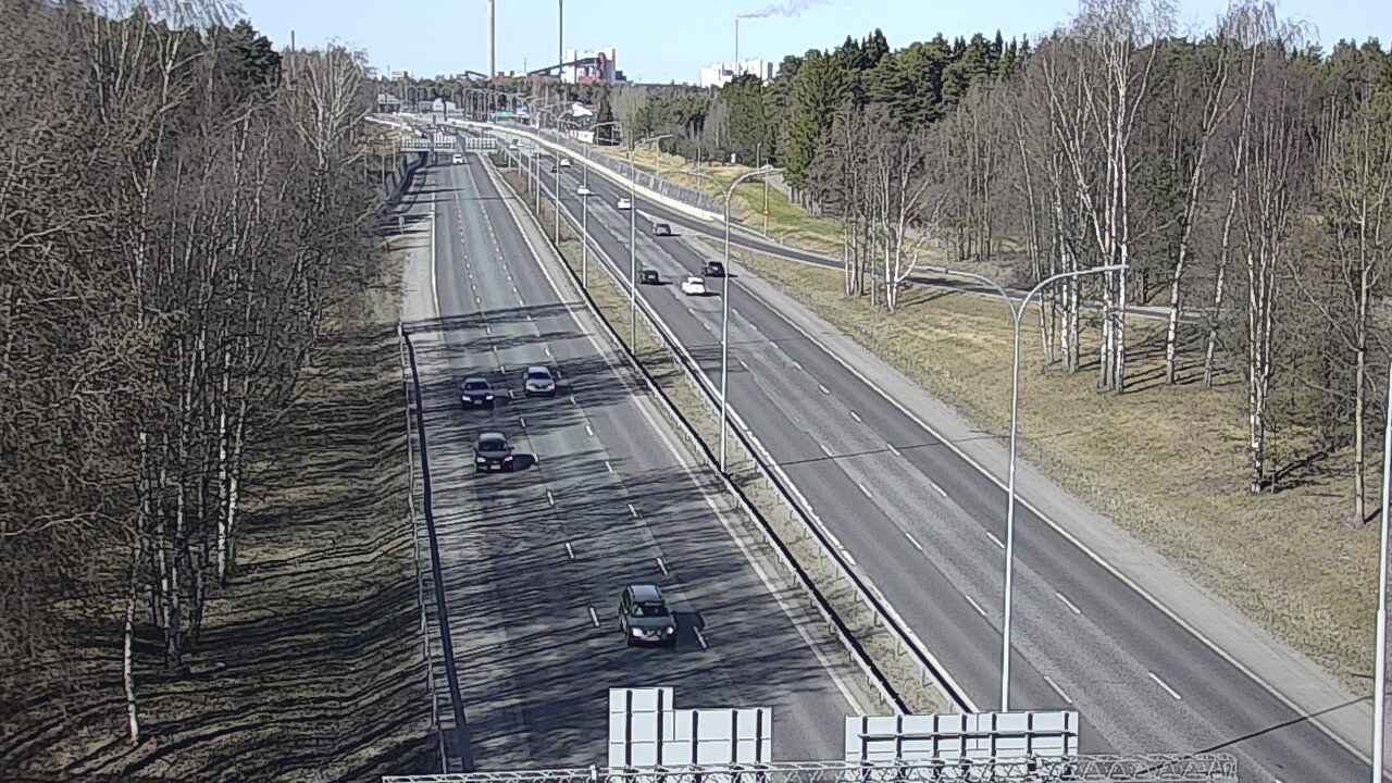 Kelikamerat Kuva Tie 4 Oulu, Kontinkangas, Oulu, Pohjois-Pohjanmaa