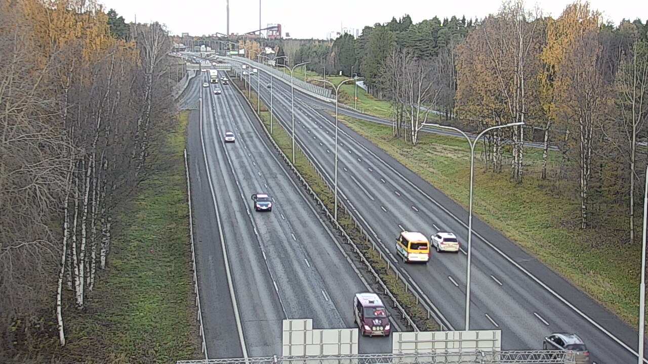 Kelikamerat Kuva Tie 4 Oulu, Kontinkangas, Oulu, Pohjois-Pohjanmaa