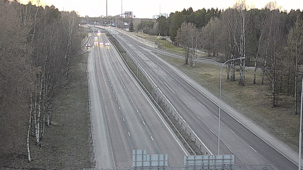 Kelikamerat Kuva Tie 4 Oulu, Kontinkangas, Oulu, Pohjois-Pohjanmaa