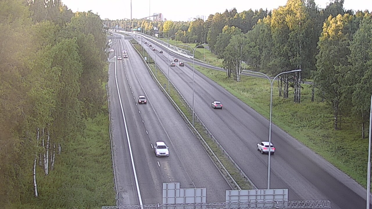 Kelikamerat Kuva Tie 4 Oulu, Kontinkangas, Oulu, Pohjois-Pohjanmaa