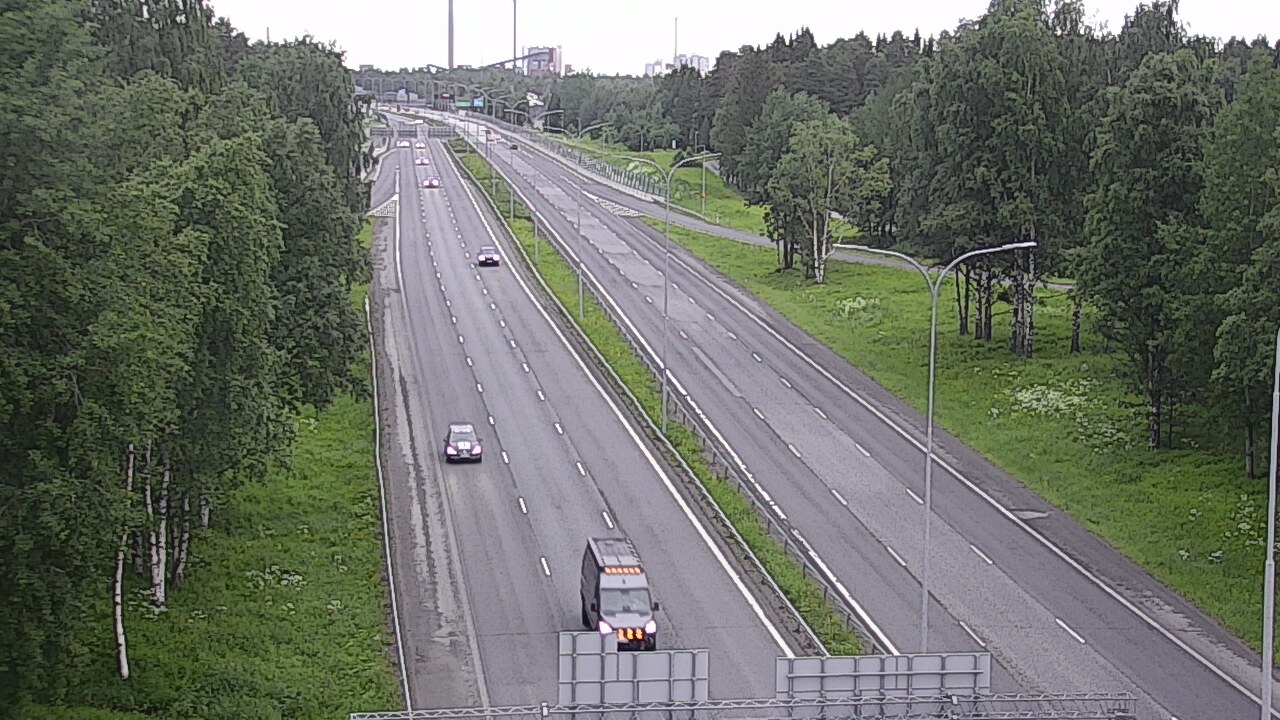 Kelikamerat Kuva Tie 4 Oulu, Kontinkangas, Oulu, Pohjois-Pohjanmaa