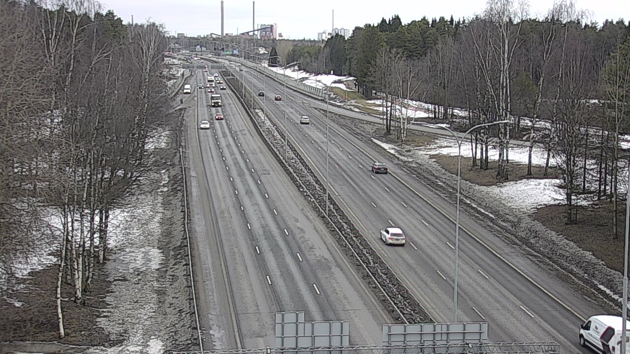 Kelikamerat Kuva Tie 4 Oulu, Kontinkangas, Oulu, Pohjois-Pohjanmaa