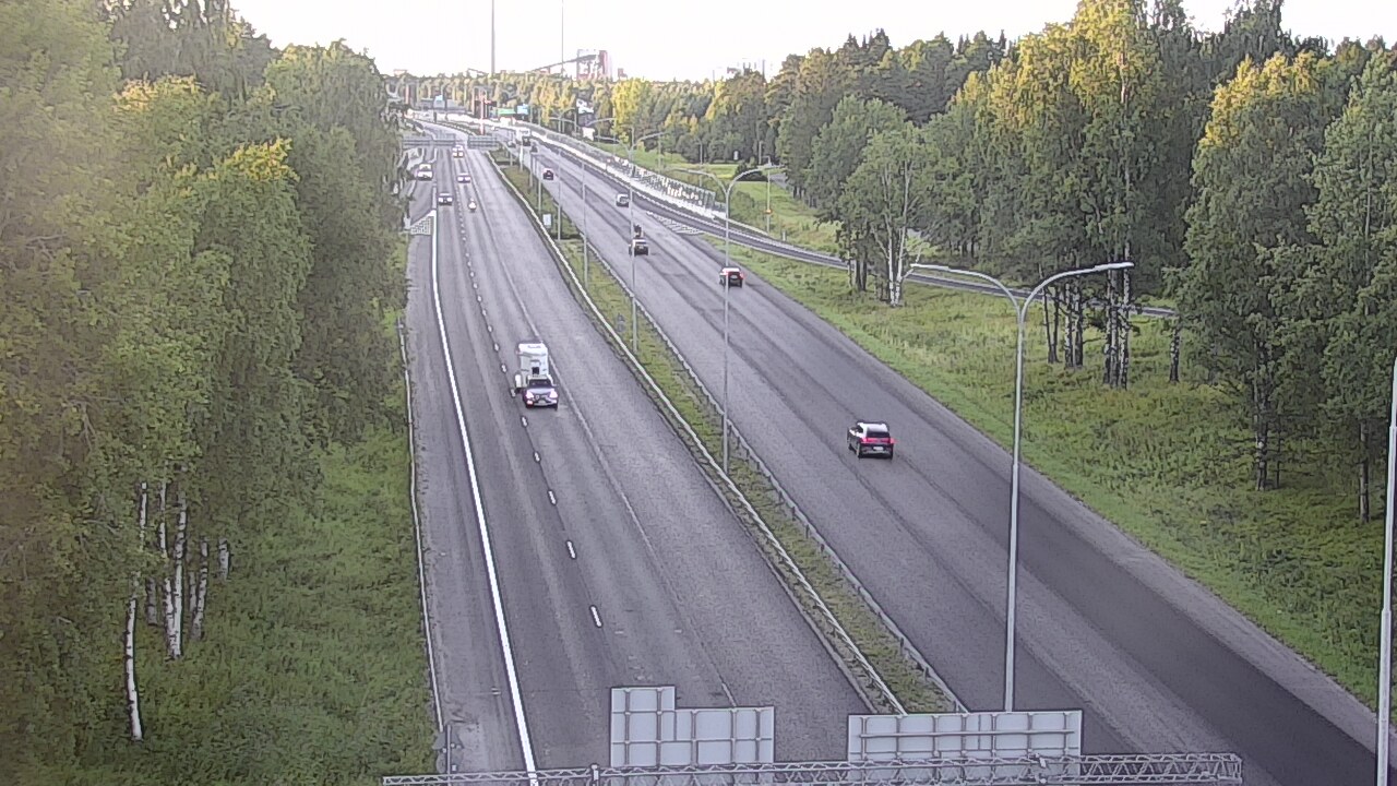 Kelikamerat Kuva Tie 4 Oulu, Kontinkangas, Oulu, Pohjois-Pohjanmaa