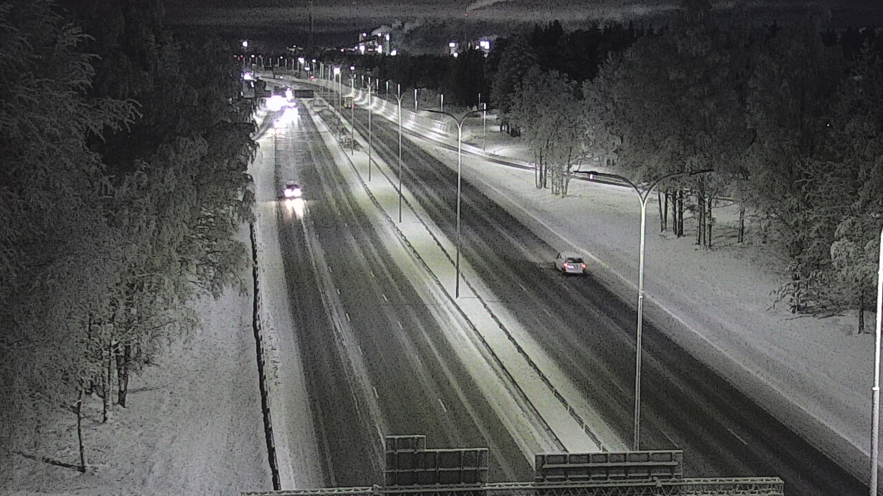 Kelikamerat Kuva Tie 4 Oulu, Kontinkangas, Oulu, Pohjois-Pohjanmaa