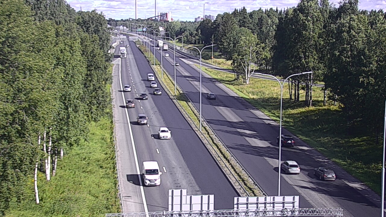 Kelikamerat Kuva Tie 4 Oulu, Kontinkangas, Oulu, Pohjois-Pohjanmaa