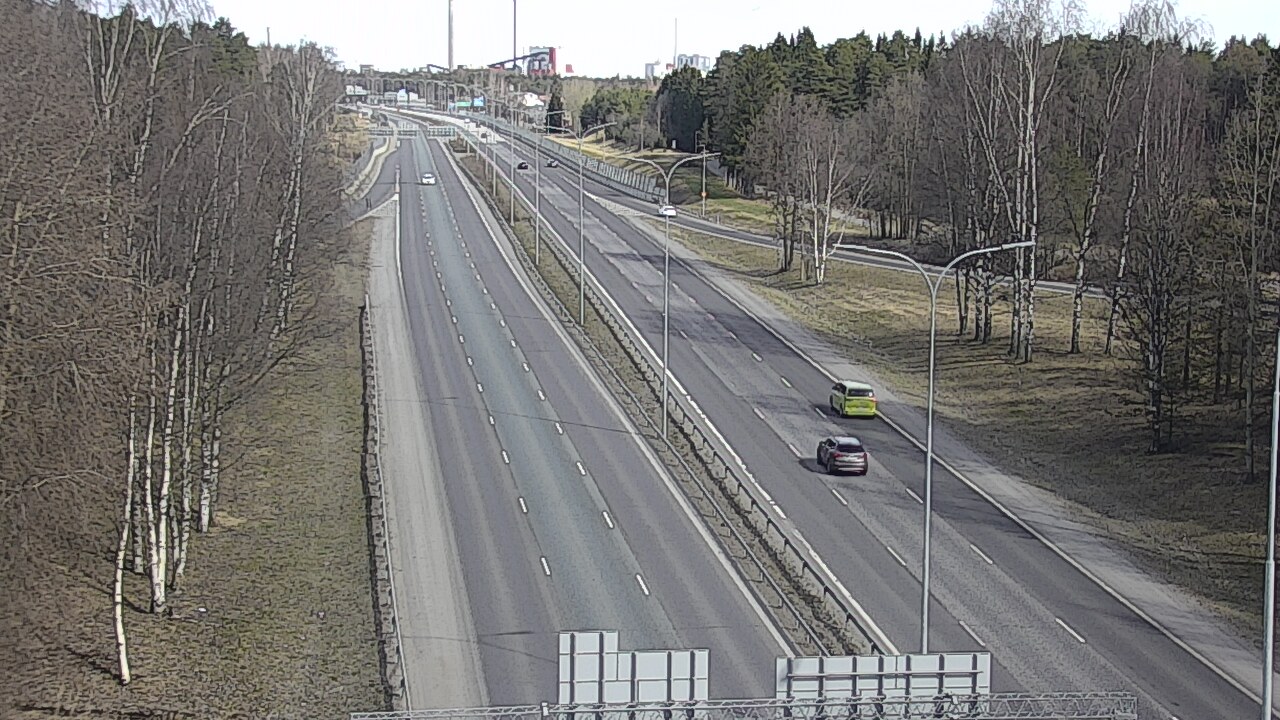 Kelikamerat Kuva Tie 4 Oulu, Kontinkangas, Oulu, Pohjois-Pohjanmaa