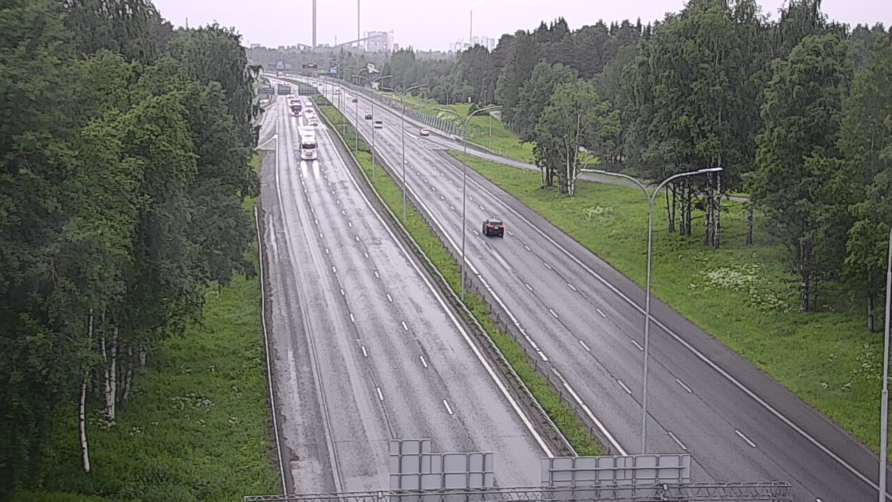Kelikamerat Kuva Tie 4 Oulu, Kontinkangas, Oulu, Pohjois-Pohjanmaa