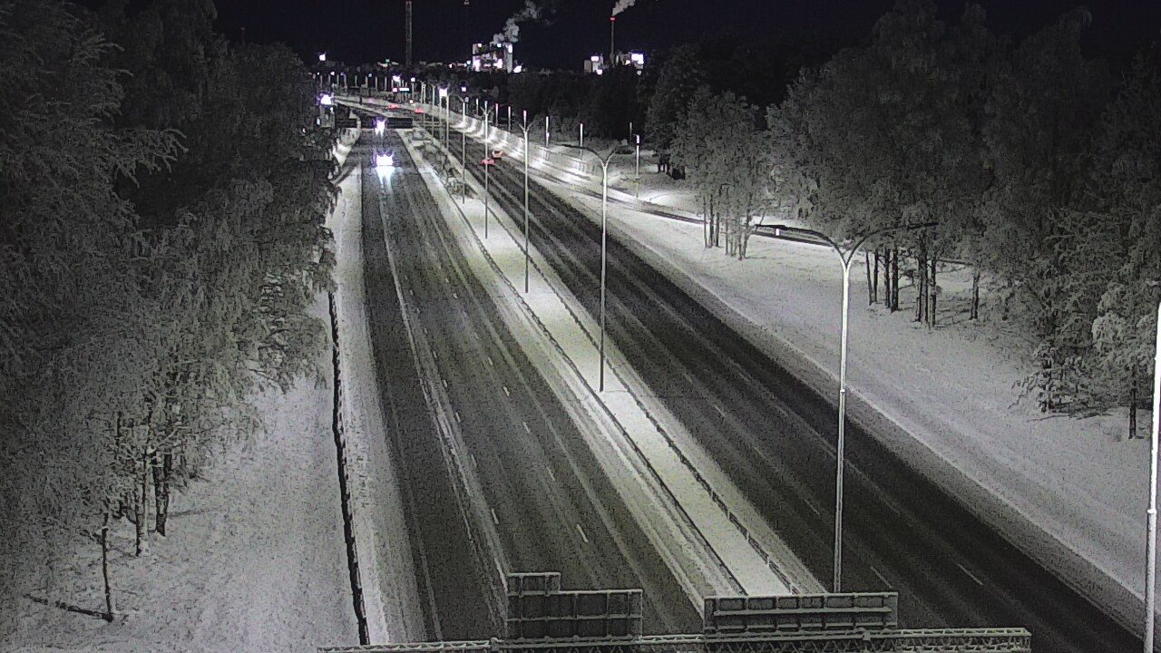 Kelikamerat Kuva Tie 4 Oulu, Kontinkangas, Oulu, Pohjois-Pohjanmaa