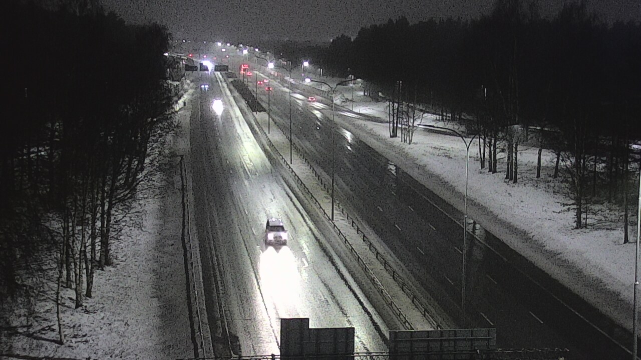 Weather Camera Image Road 4 Oulu, Kontinkangas, Oulu, Pohjois-Pohjanmaa