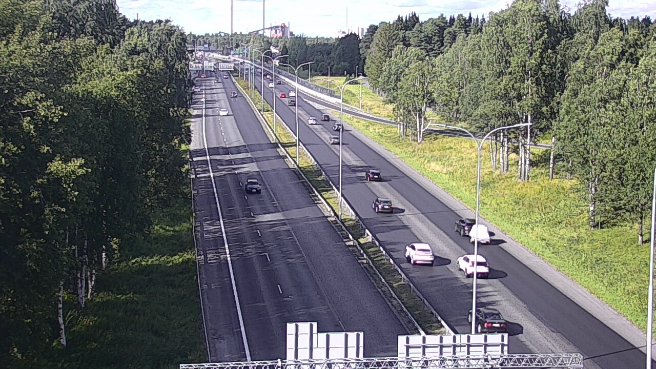 Kelikamerat Kuva Tie 4 Oulu, Kontinkangas, Oulu, Pohjois-Pohjanmaa