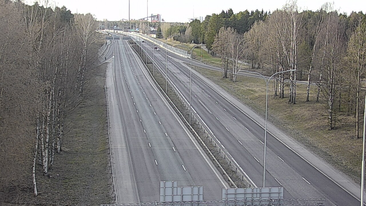 Kelikamerat Kuva Tie 4 Oulu, Kontinkangas, Oulu, Pohjois-Pohjanmaa