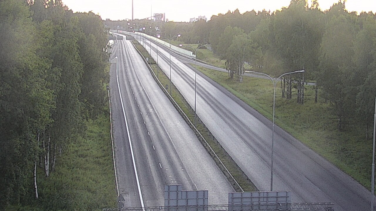 Kelikamerat Kuva Tie 4 Oulu, Kontinkangas, Oulu, Pohjois-Pohjanmaa