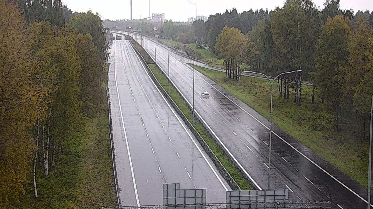 Weather Camera Image Väg 4 Uleåborg, Kontinkangas, Oulu, Pohjois-Pohjanmaa