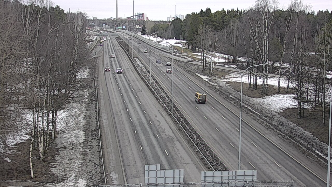 Kelikamerat Kuva Tie 4 Oulu, Kontinkangas, Oulu, Pohjois-Pohjanmaa