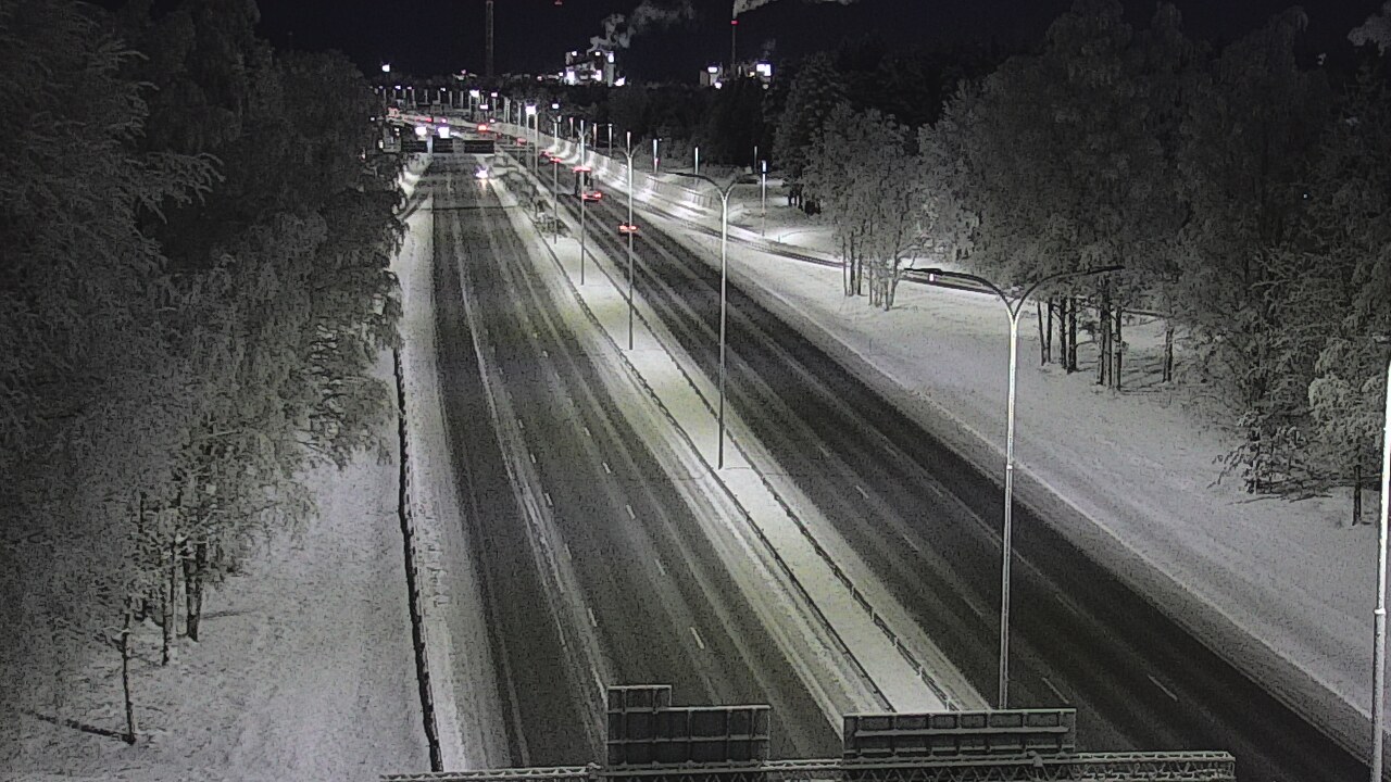 Kelikamerat Kuva Tie 4 Oulu, Kontinkangas, Oulu, Pohjois-Pohjanmaa