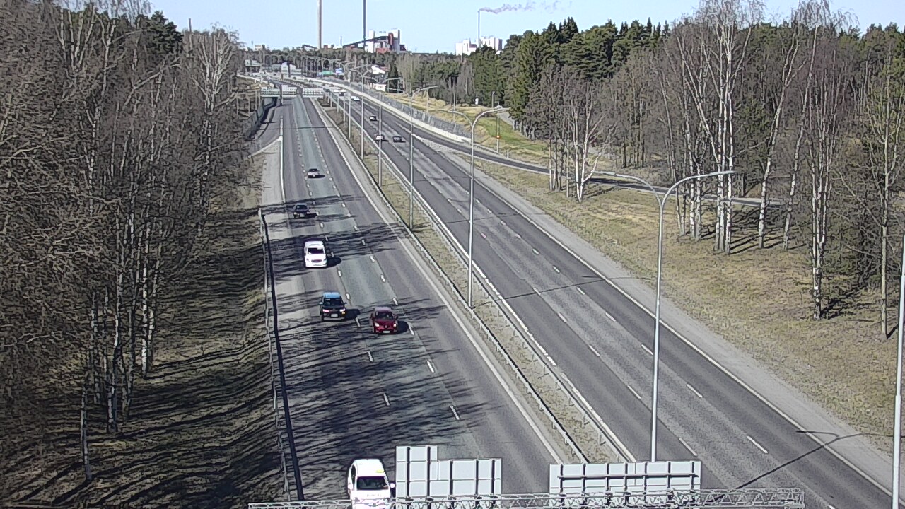 Kelikamerat Kuva Tie 4 Oulu, Kontinkangas, Oulu, Pohjois-Pohjanmaa
