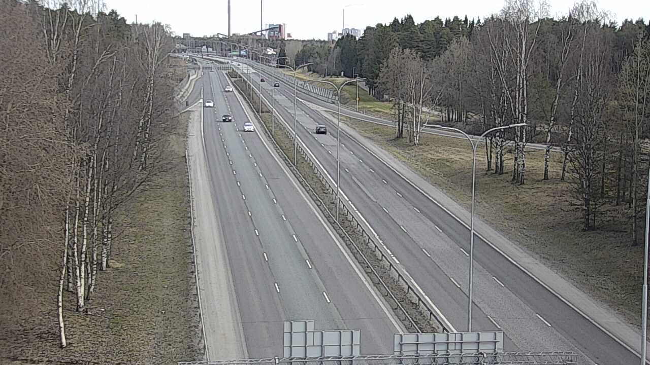 Kelikamerat Kuva Tie 4 Oulu, Kontinkangas, Oulu, Pohjois-Pohjanmaa