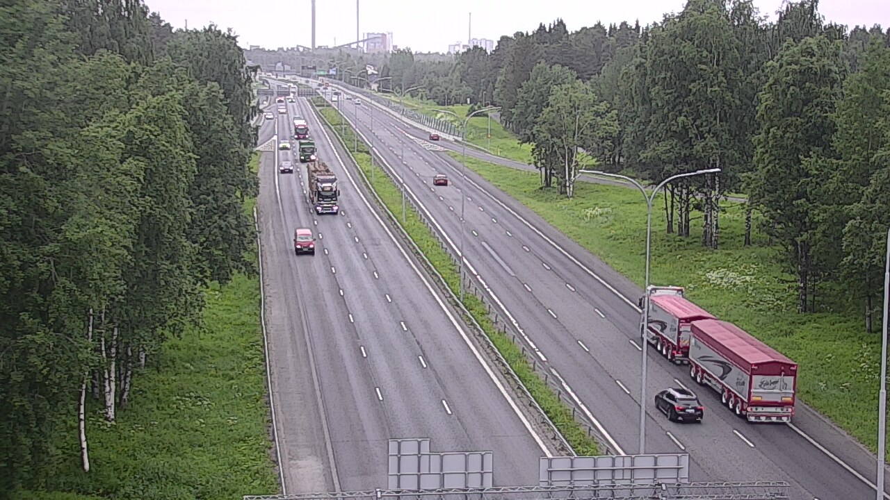 Kelikamerat Kuva Tie 4 Oulu, Kontinkangas, Oulu, Pohjois-Pohjanmaa