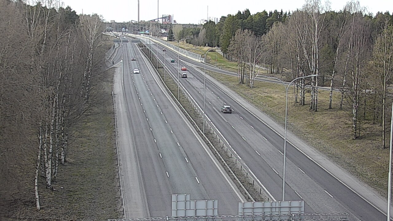 Kelikamerat Kuva Tie 4 Oulu, Kontinkangas, Oulu, Pohjois-Pohjanmaa