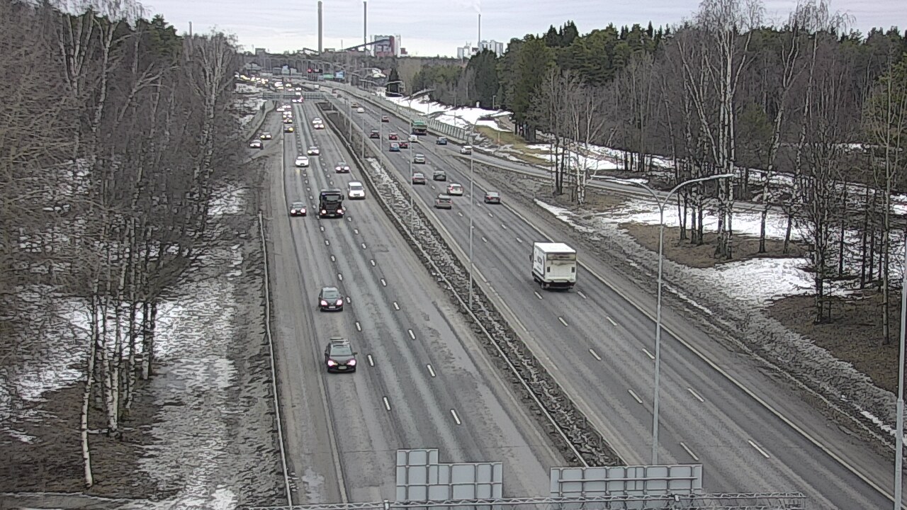 Kelikamerat Kuva Tie 4 Oulu, Kontinkangas, Oulu, Pohjois-Pohjanmaa