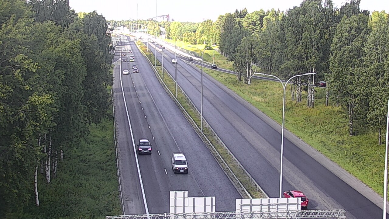 Kelikamerat Kuva Tie 4 Oulu, Kontinkangas, Oulu, Pohjois-Pohjanmaa