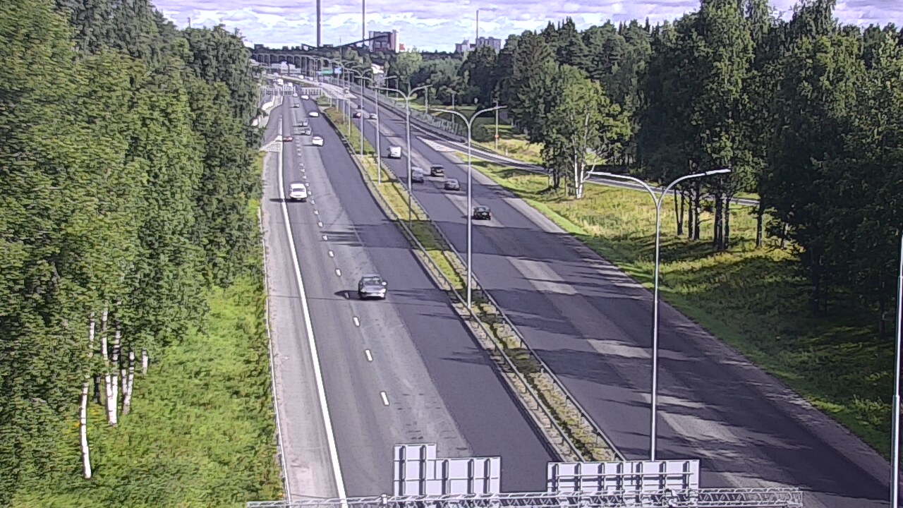 Kelikamerat Kuva Tie 4 Oulu, Kontinkangas, Oulu, Pohjois-Pohjanmaa