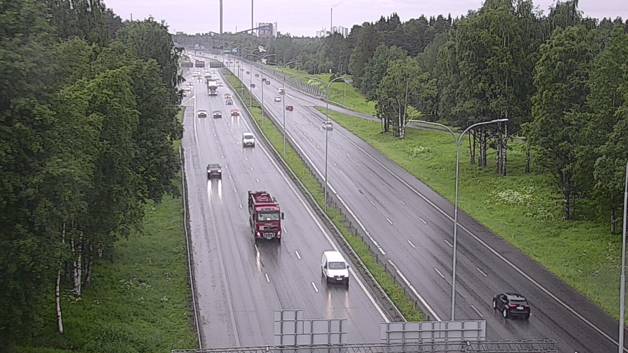 Kelikamerat Kuva Tie 4 Oulu, Kontinkangas, Oulu, Pohjois-Pohjanmaa
