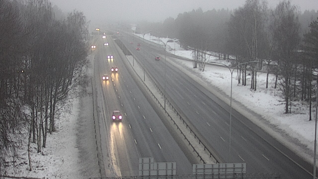 Weather Camera Image Road 4 Oulu, Kontinkangas, Oulu, Pohjois-Pohjanmaa