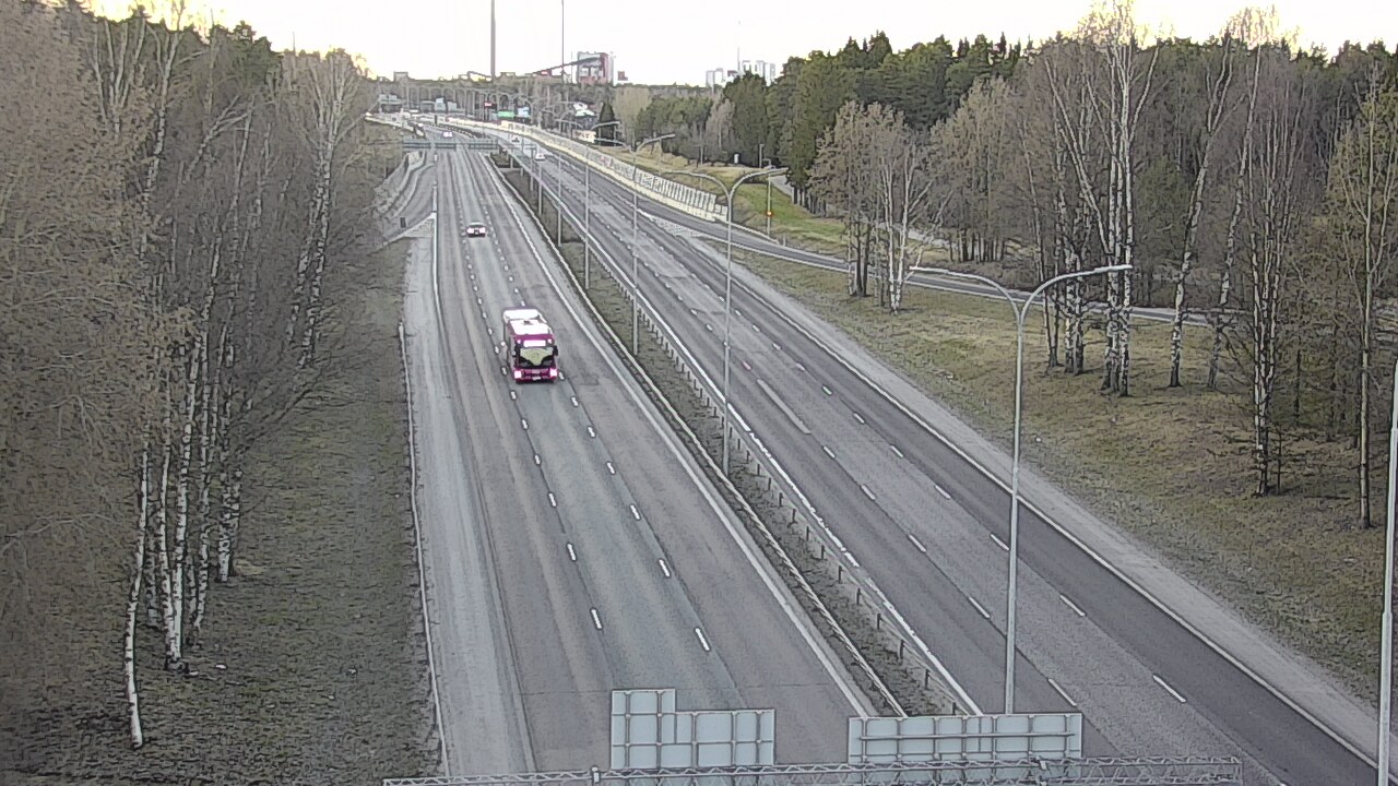 Kelikamerat Kuva Tie 4 Oulu, Kontinkangas, Oulu, Pohjois-Pohjanmaa