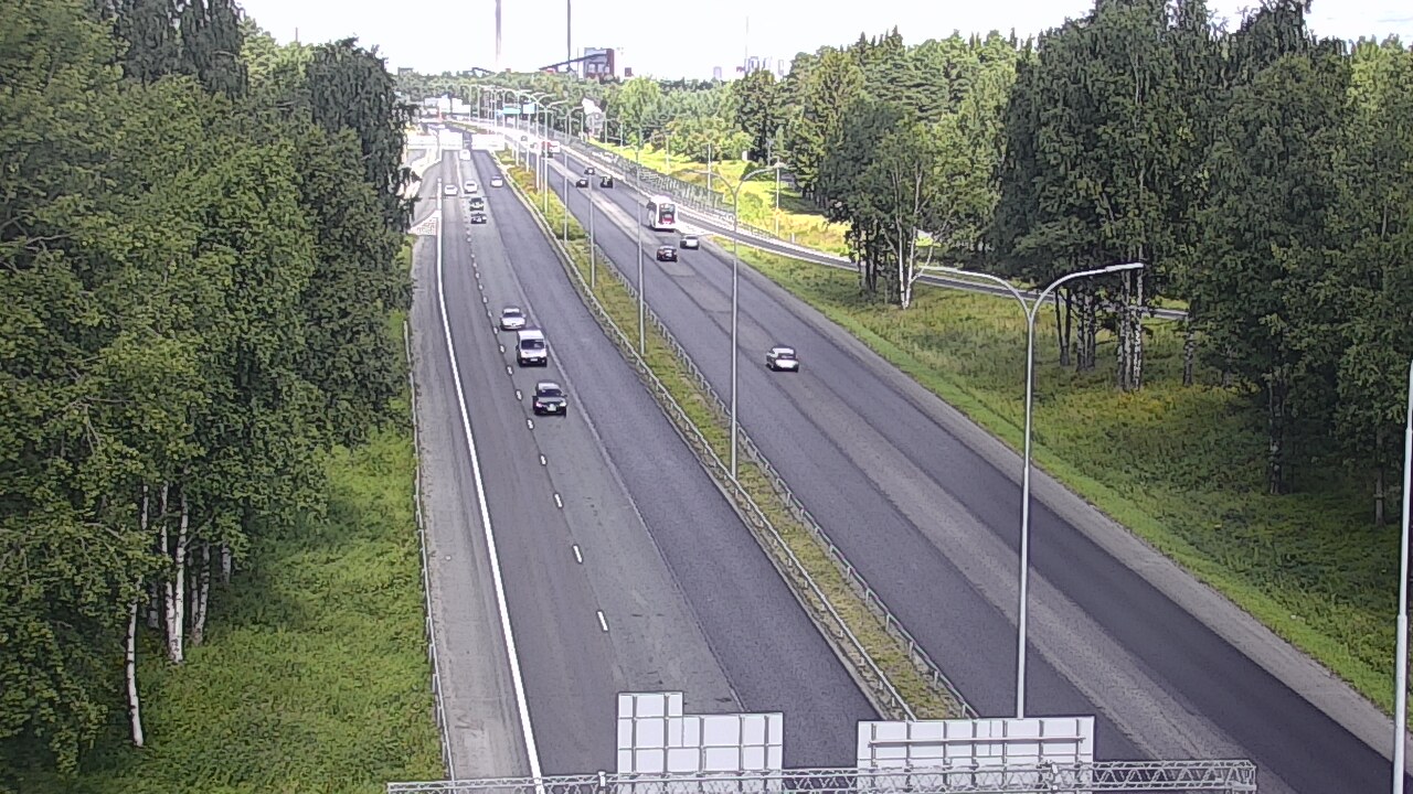 Kelikamerat Kuva Tie 4 Oulu, Kontinkangas, Oulu, Pohjois-Pohjanmaa
