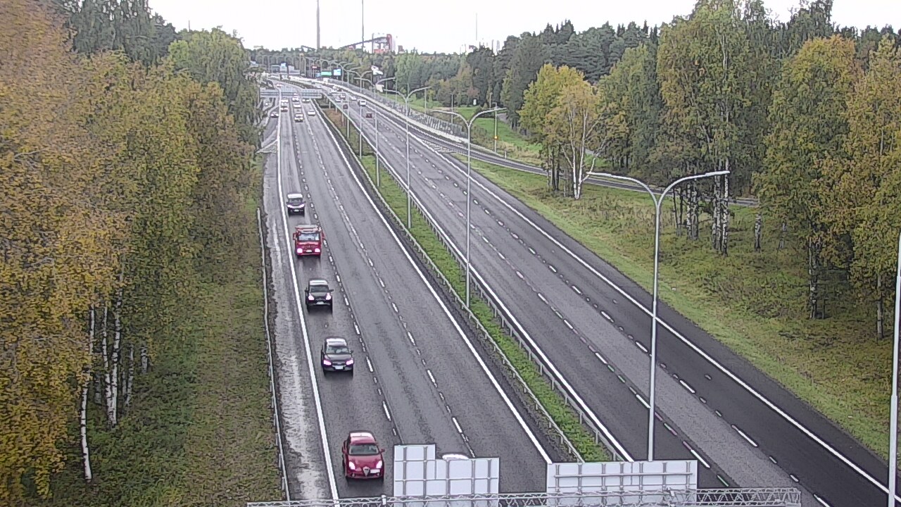 Kelikamerat Kuva Tie 4 Oulu, Kontinkangas, Oulu, Pohjois-Pohjanmaa