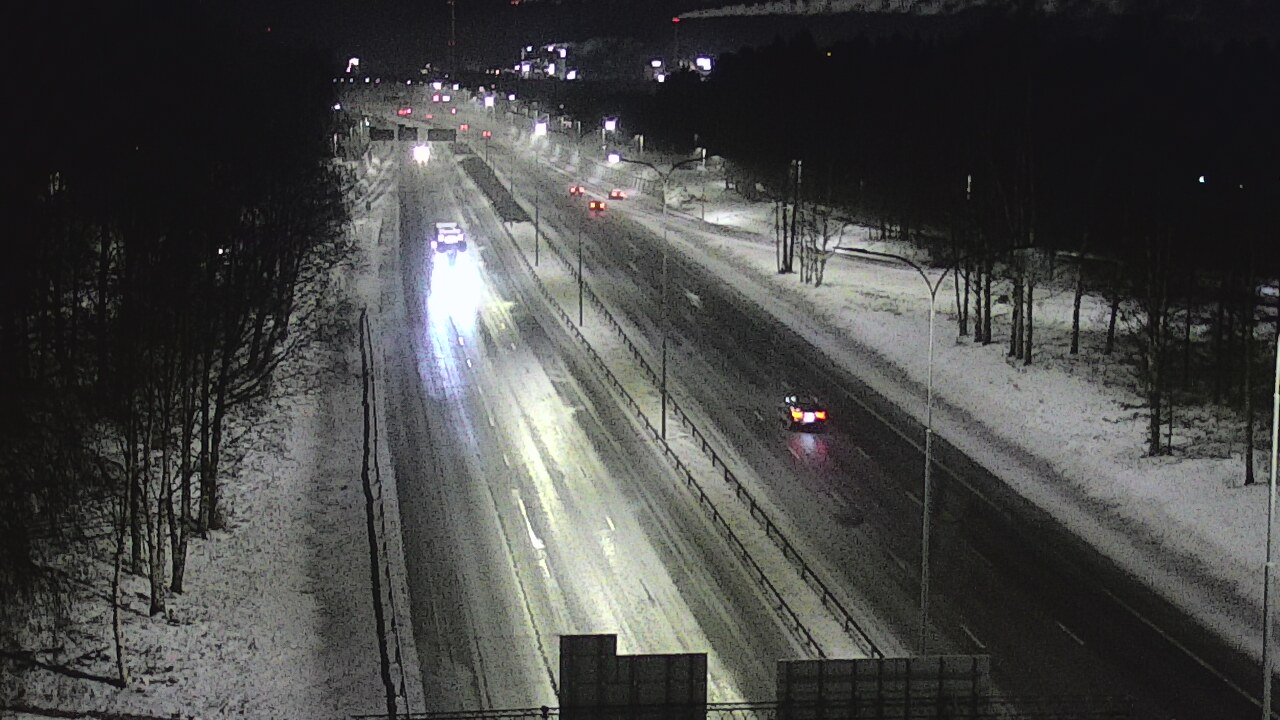 Weather Camera Image Road 4 Oulu, Kontinkangas, Oulu, Pohjois-Pohjanmaa