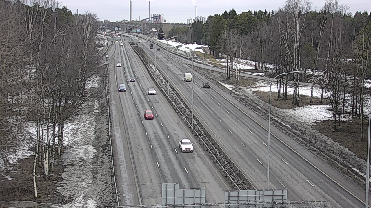 Kelikamerat Kuva Tie 4 Oulu, Kontinkangas, Oulu, Pohjois-Pohjanmaa