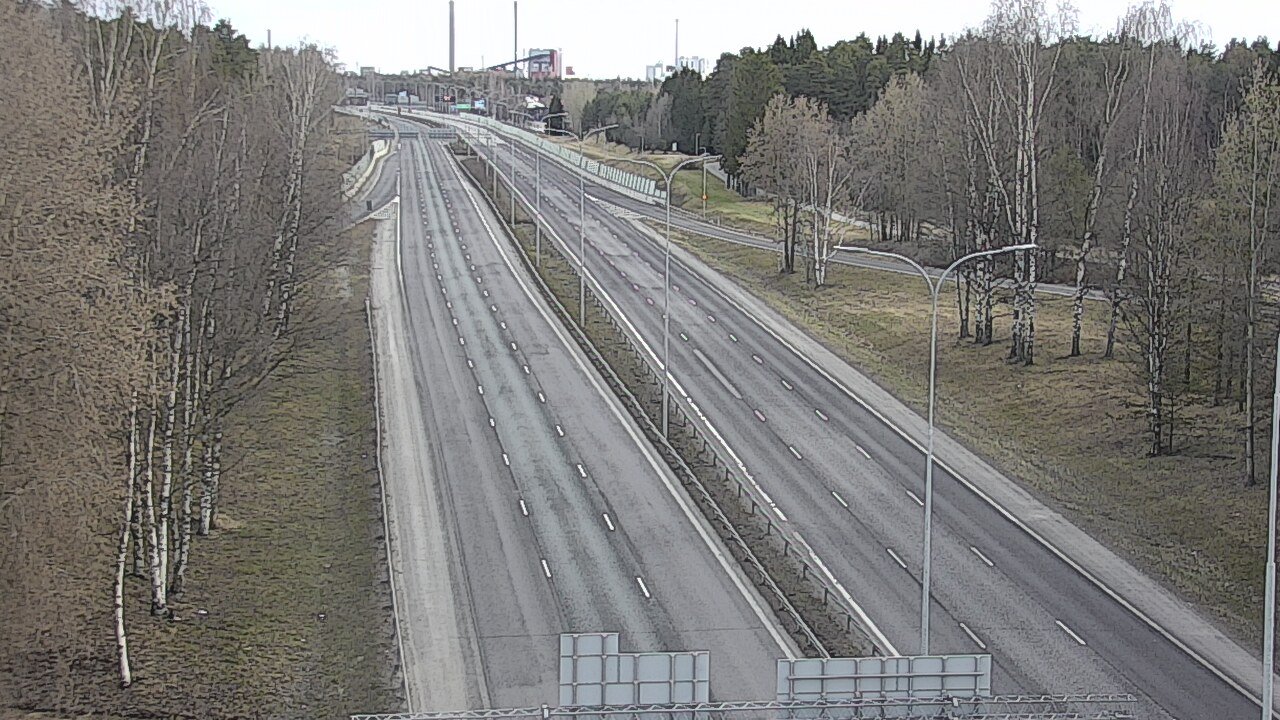 Kelikamerat Kuva Tie 4 Oulu, Kontinkangas, Oulu, Pohjois-Pohjanmaa