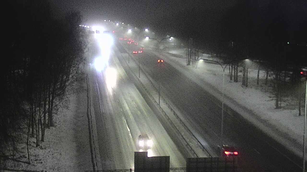 Weather Camera Image Road 4 Oulu, Kontinkangas, Oulu, Pohjois-Pohjanmaa