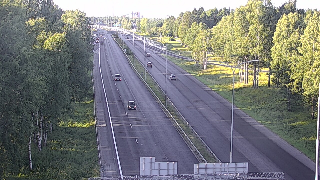 Kelikamerat Kuva Tie 4 Oulu, Kontinkangas, Oulu, Pohjois-Pohjanmaa