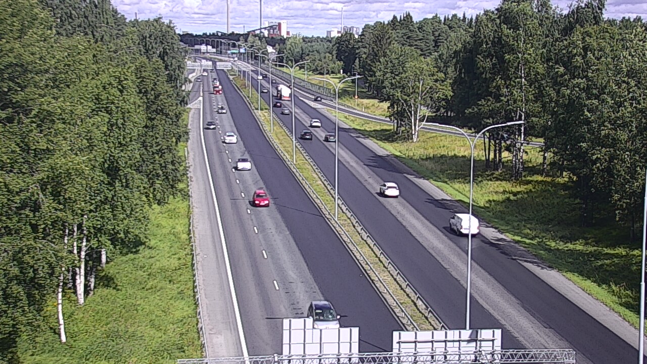 Kelikamerat Kuva Tie 4 Oulu, Kontinkangas, Oulu, Pohjois-Pohjanmaa