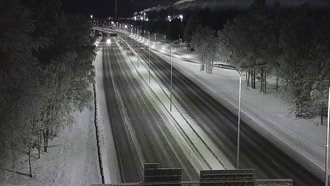 Kelikamerat Kuva Tie 4 Oulu, Kontinkangas, Oulu, Pohjois-Pohjanmaa