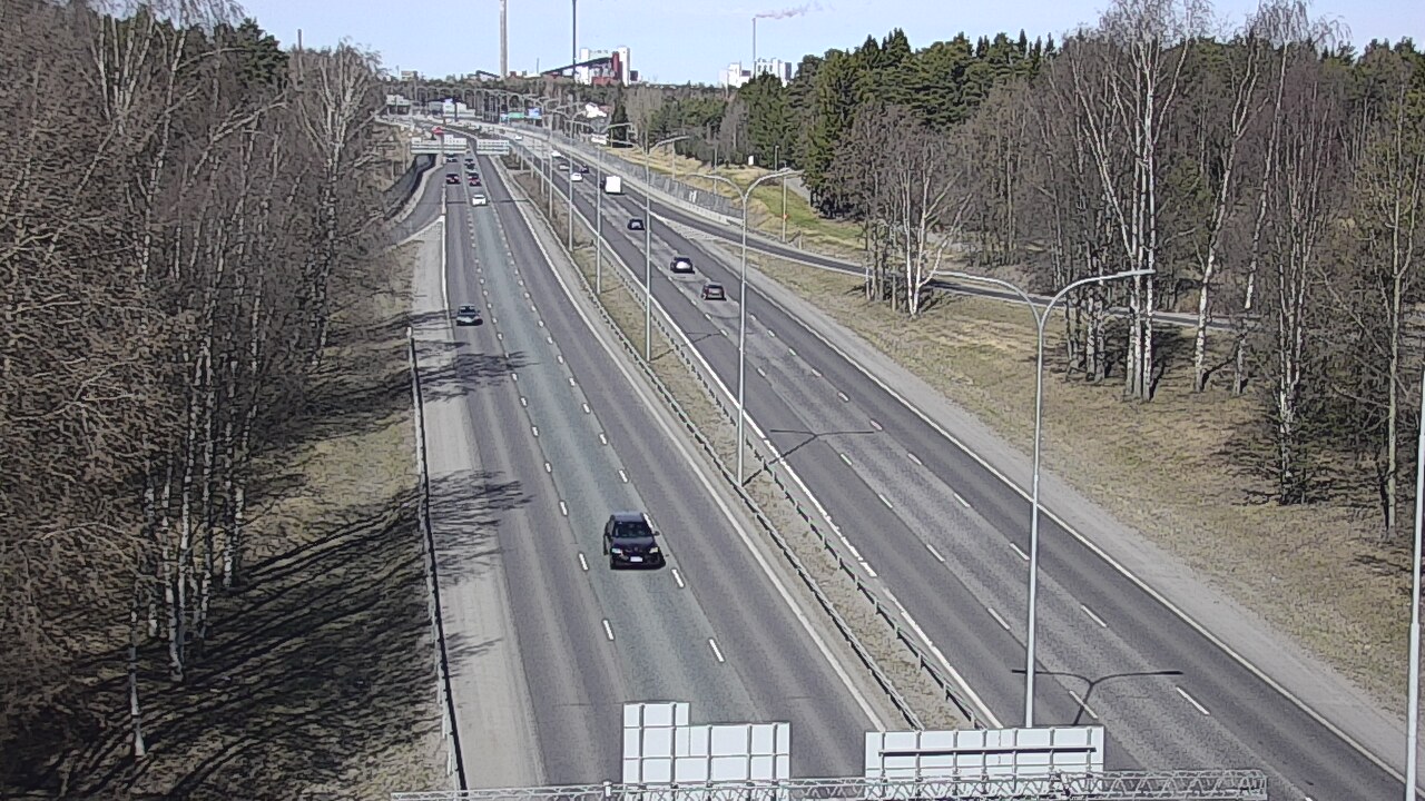 Kelikamerat Kuva Tie 4 Oulu, Kontinkangas, Oulu, Pohjois-Pohjanmaa