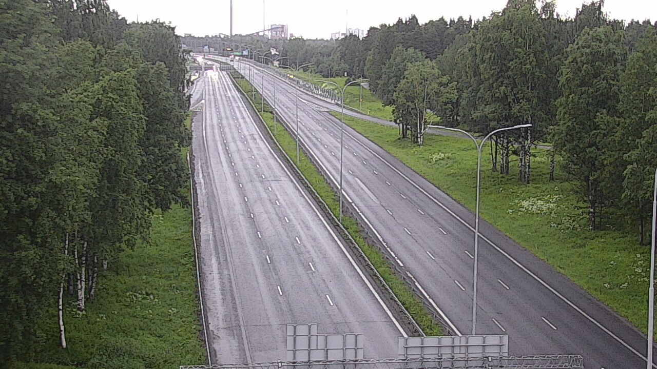 Kelikamerat Kuva Tie 4 Oulu, Kontinkangas, Oulu, Pohjois-Pohjanmaa