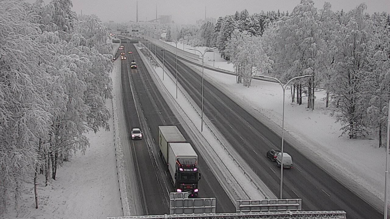 Kelikamerat Kuva Tie 4 Oulu, Kontinkangas, Oulu, Pohjois-Pohjanmaa