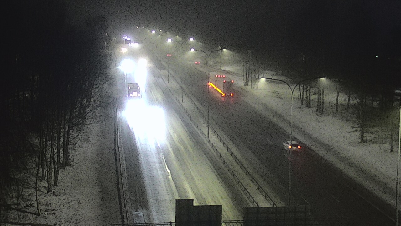 Weather Camera Image Road 4 Oulu, Kontinkangas, Oulu, Pohjois-Pohjanmaa