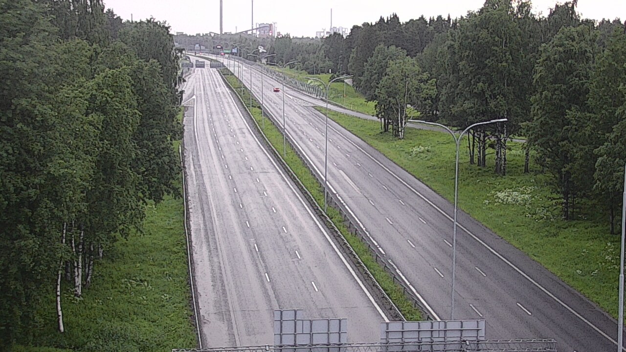 Kelikamerat Kuva Tie 4 Oulu, Kontinkangas, Oulu, Pohjois-Pohjanmaa