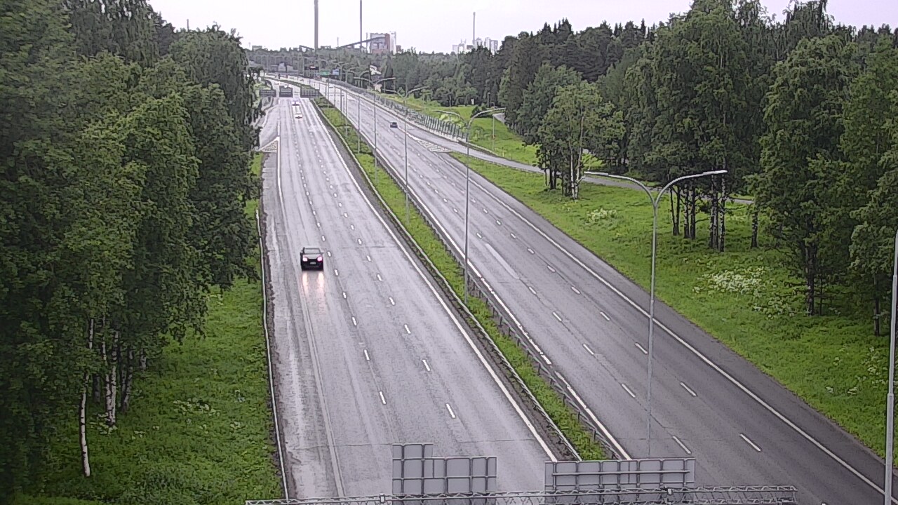 Kelikamerat Kuva Tie 4 Oulu, Kontinkangas, Oulu, Pohjois-Pohjanmaa