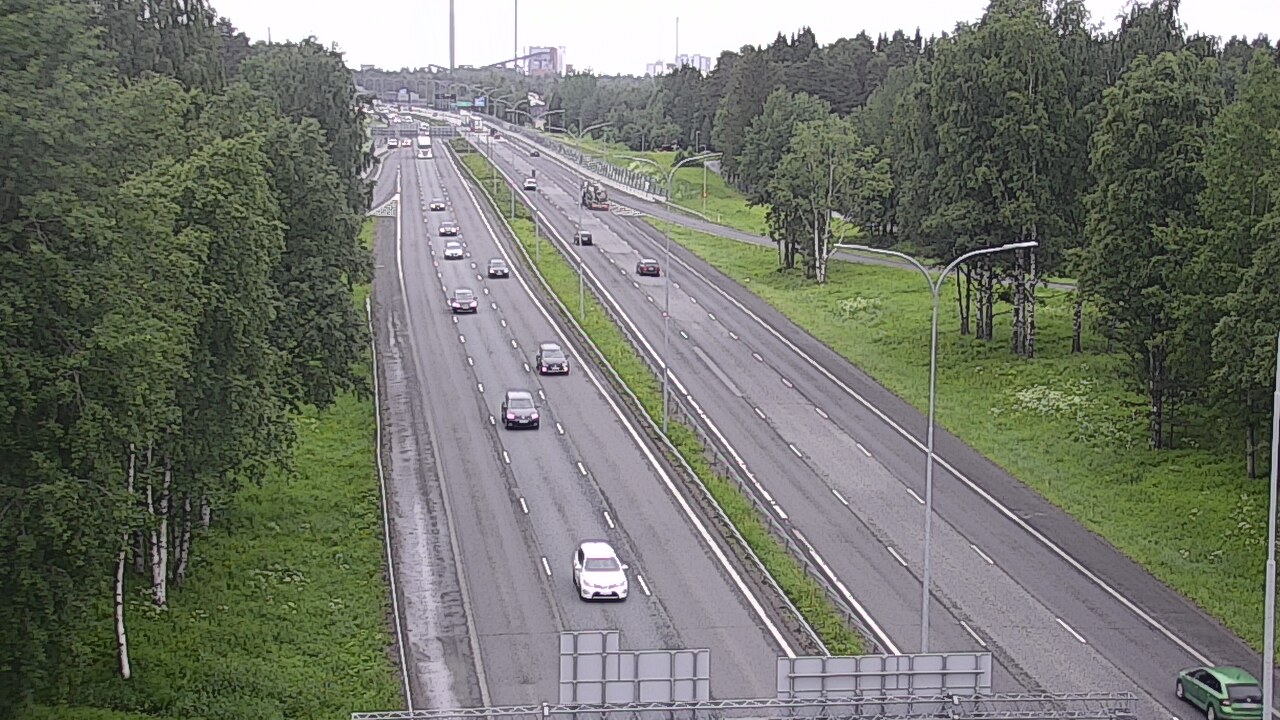 Kelikamerat Kuva Tie 4 Oulu, Kontinkangas, Oulu, Pohjois-Pohjanmaa